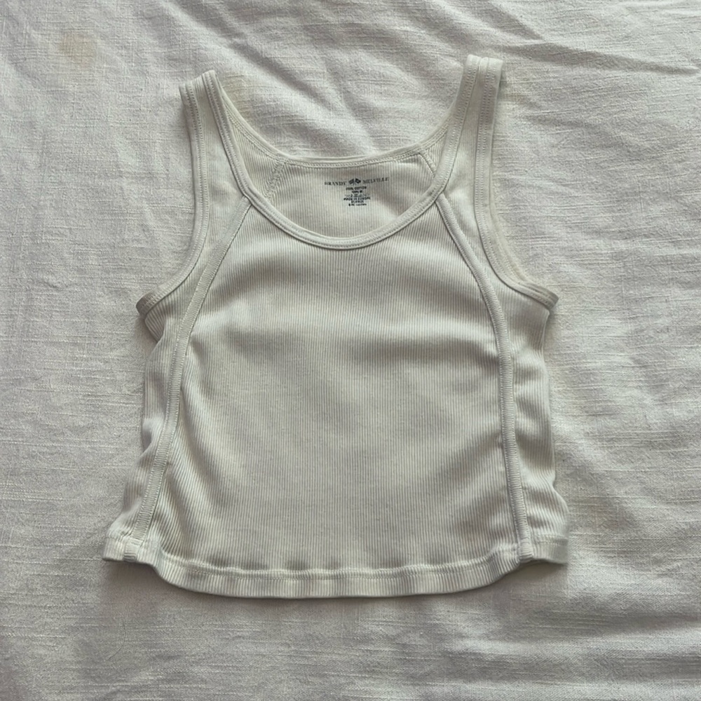 Brandy Melville basic white tank